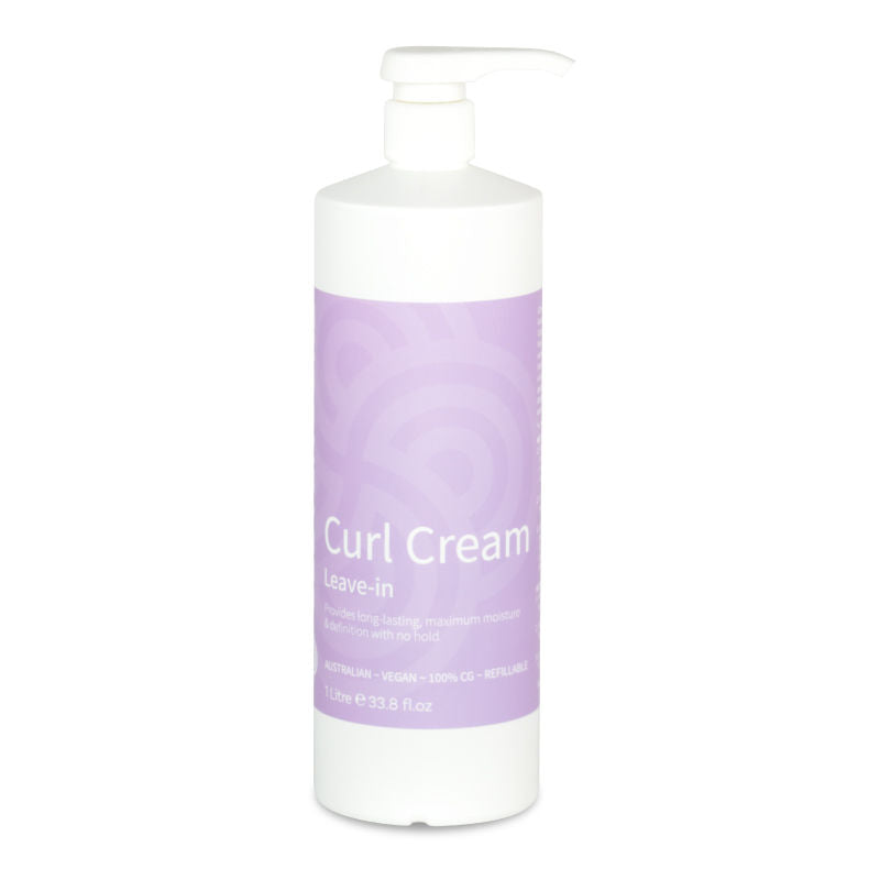 Clever Curl Curl Cream - Curly Girl Method 1000ml