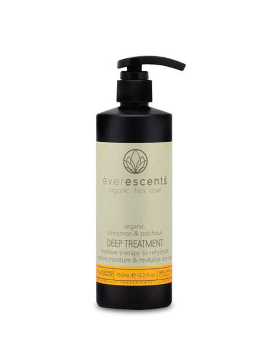 Everescents Organic Cinnamon & Patchouli Organic Deep Treatment 450ml