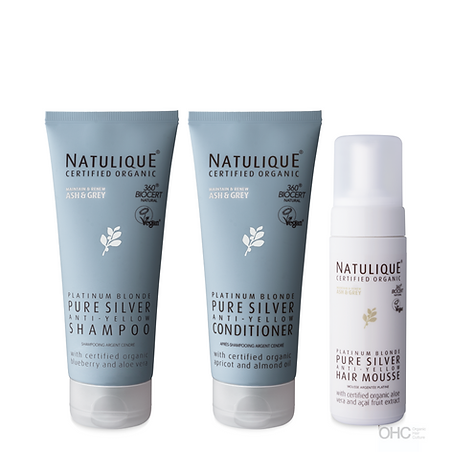 Natulique Pure Silver Hair Care Family