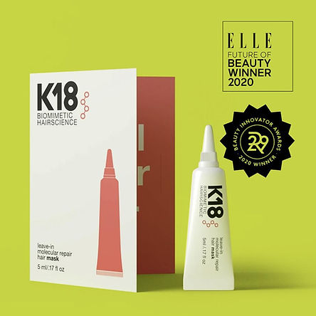 K18 leave-in molecular repair hair mask 5ml